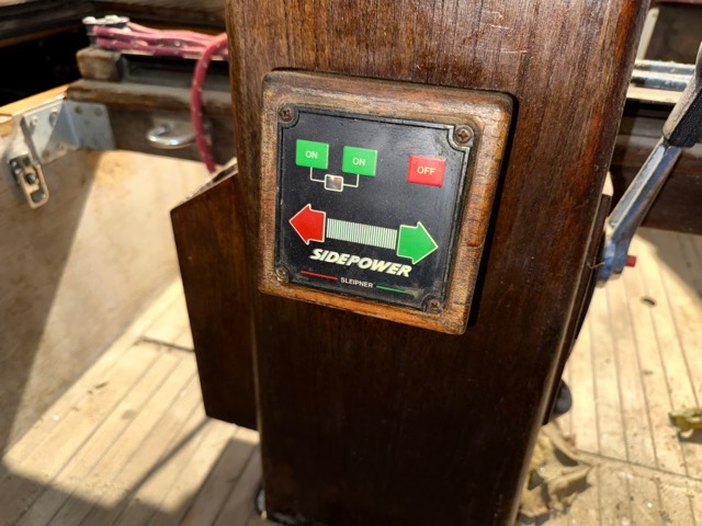 Sidepower-Bedienpanel für das Bugstrahlruder