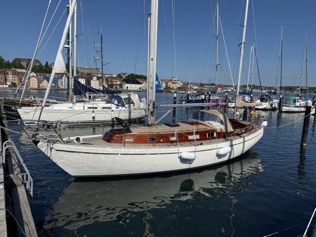 Langkieler im Hafen