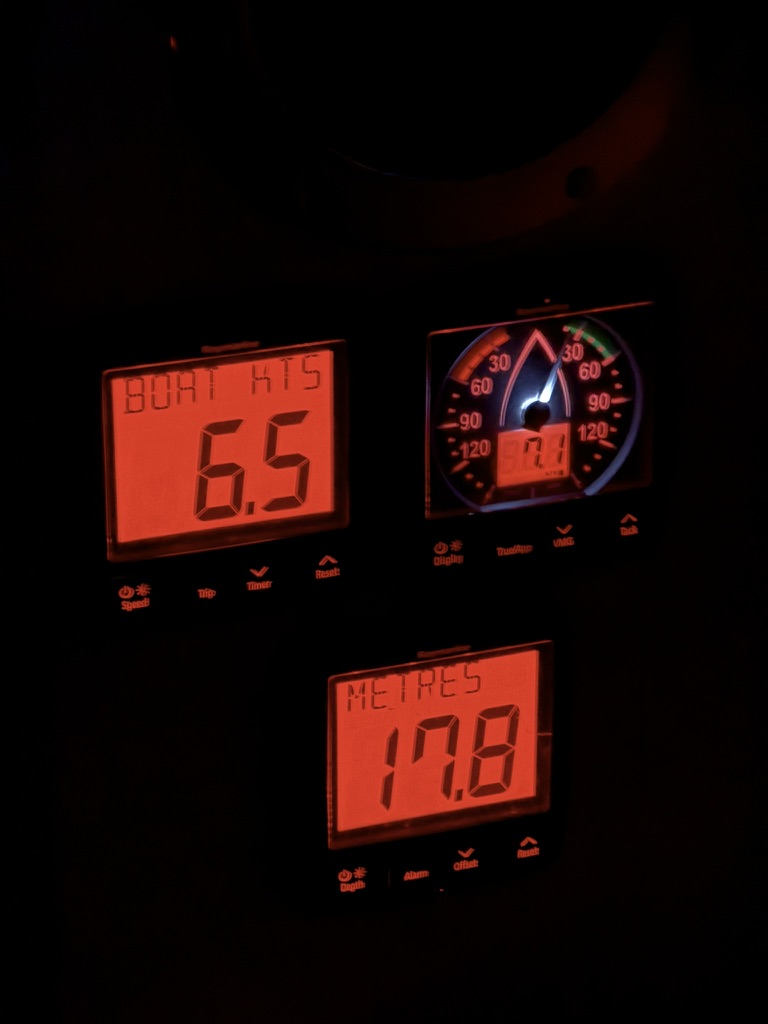 Auch bei Nacht sind die Anzeigen der i50/i60 Serie hervorragend ablesbar.